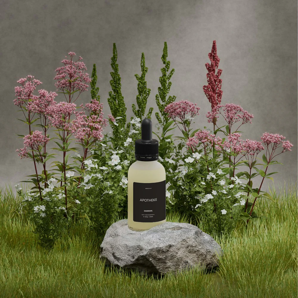 Charcoal Scent Tower Diffuser Fragrance Oil, 30 ml - Image 3