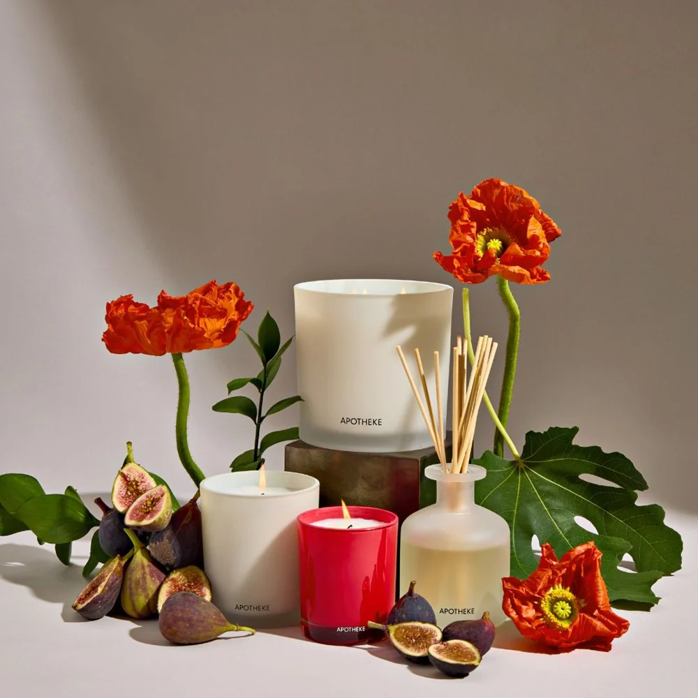Fig and Olive Leaf 3-Wick Candle - Image 3