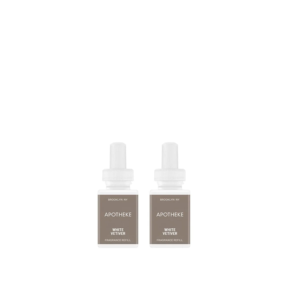 White Vetiver Pura Smart Scent Fragrance Refill, Set of 2