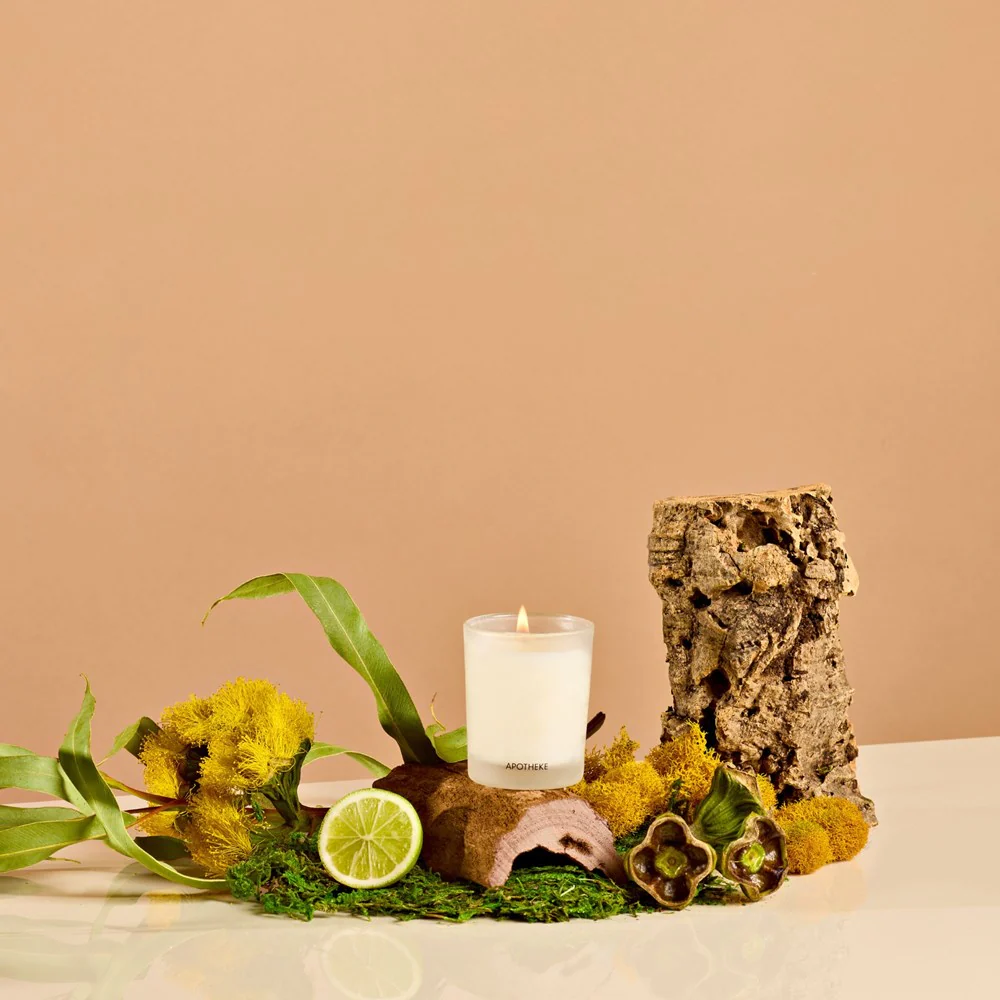White Vetiver Votive Candle - Image 2